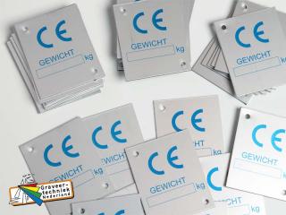 Aluminium CE plaatje